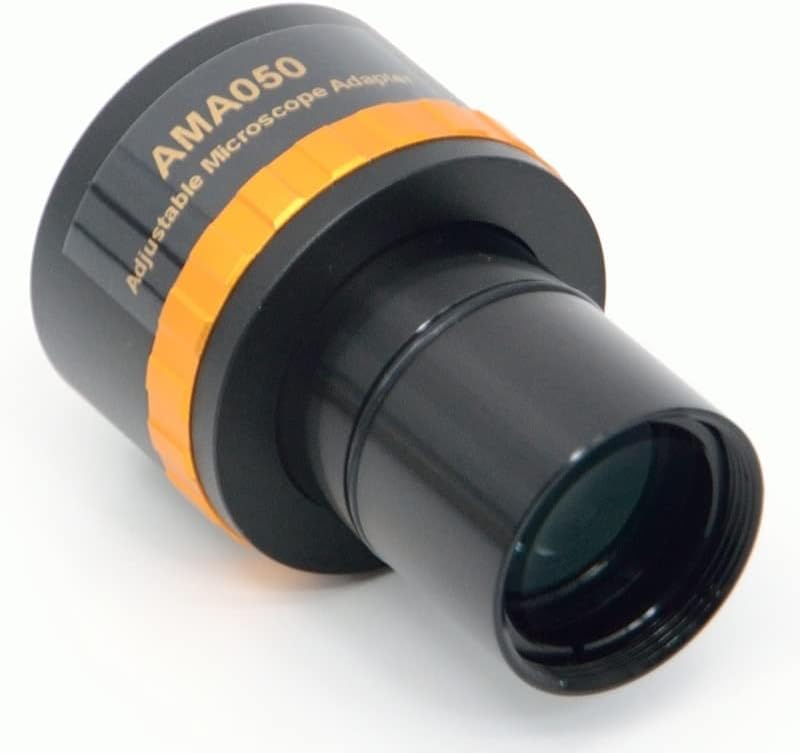 Acessórios para microscópio Focusable 0,5x Microscope Câmera adaptadora ocular com interface de 23,2 mm