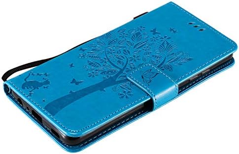 Para o caso Samsung Galaxy S21, caixa da carteira Galaxy S21, estojo de proteção de couro PU