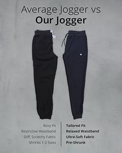 Na AM Premium Men's Jogger Sortpants - Athletic Fit Rankgers com bolsos S - 4xl