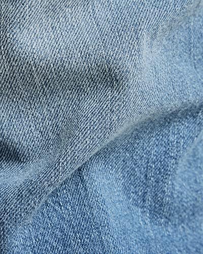 3301 shorts jeans de ajuste reto de homens de gente G-Star