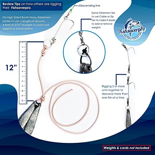 Dispositivo de retorno descendente de peixes FishSaverpro - dispositivo de liberação compacto e confiável