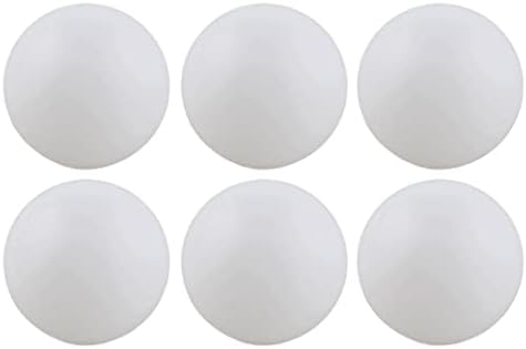 6 Bolas de tênis de mesa branca praticam jogo de pingue -pongue de pingpong player 40mm!