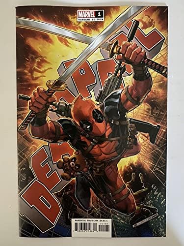 Deadpool 1 1:50 Variante Disney Marvel NM Incentivo do varejista 2022 Livro de quadrinhos oficialmente
