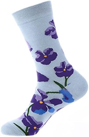 Meias de impressão geométrica para meias femininas meias de impressão presentes de algodão Longo Funny Socks