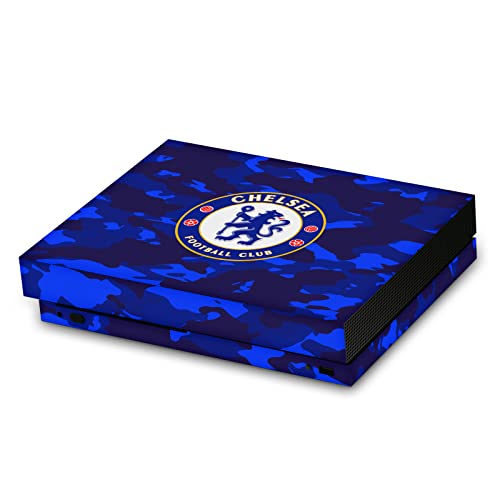 Projetos de estojo principal licenciados oficialmente o Chelsea Football Club Camouflage Art Vinyl Sticker