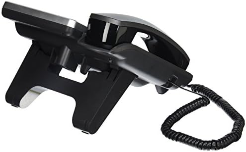 AT&T ML17939 Telefone com fio de 2 linhas com sistema de atendimento digital e identificação de chamadas/chamada de chamada, preto/prata