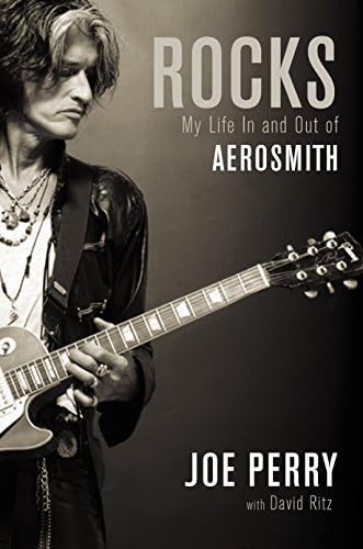Joe Perry autografou a 1ª edição My Life In & Out of Aerosmith Book