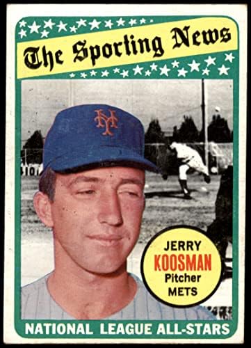 1969 Topps 434 All-Star Jerry Koosman New York Mets VG/Ex Mets