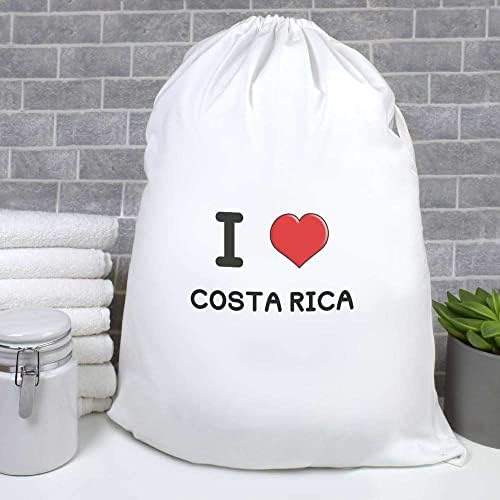 Azeeda 'I Love Costa Rica' Lavanderia/Bolsa de Lavagem/Armazenamento