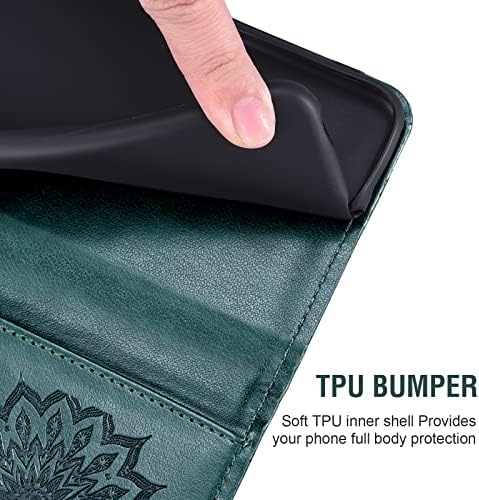 Caixa de telefone Asuwish para estojos de carteira Blu G91 Pro com protetor de tela de vidro temperado