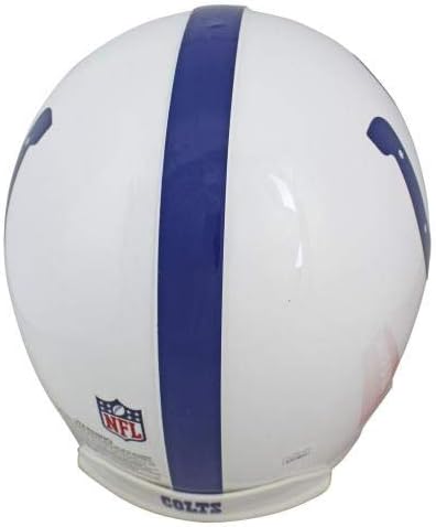 Colts Edgerrin James Hof assinou o capacete proline em tamanho real JSA - Autographed NFL Helmets