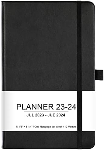 2023-2024 Planner - jul. 2023 - Jun. 2024, Planejador Acadêmico Semanal e Mensal 2023-2024, 5,12 x 8,25,