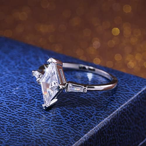 2023 anel de diamante para mulheres anel de jóias de jóias anel de cor de cor anel de cor