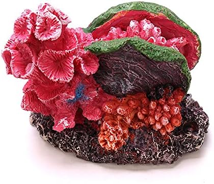 N/A Aquário Resina Artificial Coral Colorido Ornamento Planta Planta Diy Fish Tank Paisagem Decoração
