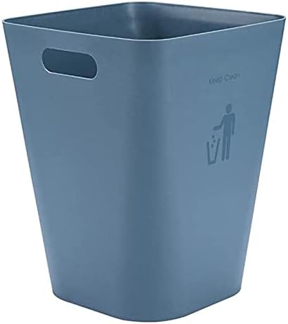 Lixo wxxgy lixo lixo bin bin bin lixo cesto para o banheiro de cozinha de escritório em casa lixo/azul/sem