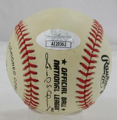 Bob Gibson assinou o Autograph Autograph Rawlings Baseball com HOF INSC JSA AI29362 - Bolalls autografados