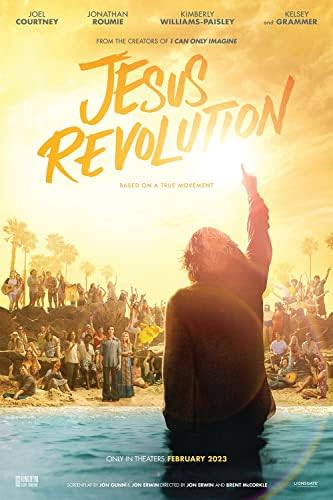 Xihoo Jesus Revolution Movie Poster 11x17, sem moldura