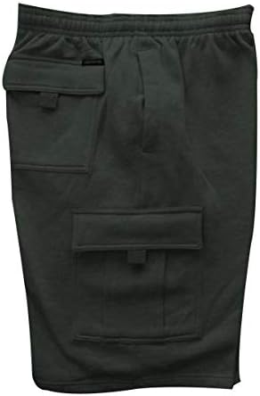 Shorts de lã de carga masculina