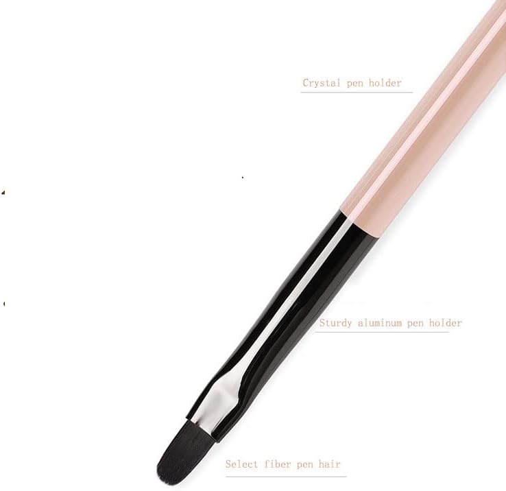 Yfwjd unhas arte acrílica tawny haste design conjunto de pincel de cristal desenho de caneta de caneta de caneta