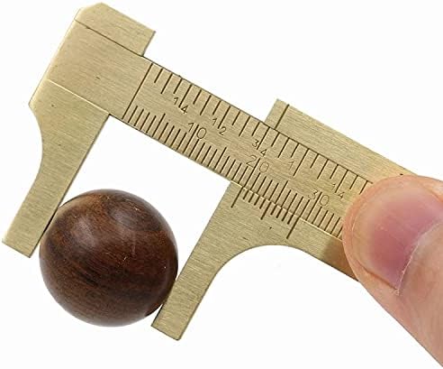 Slatiom 10cm de escala dupla de cobre pinça wenwan pinça mini pinça vernier pinça pinça de pinça de cobre medição
