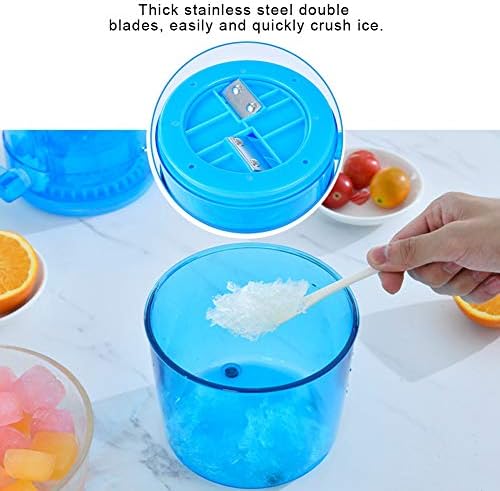 Mini Manual de Gelo Crusher, Manual da manivela doméstica Manual de gelo, fabricante de máquinas