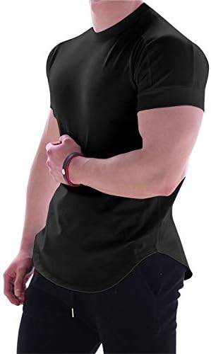 Men's Sport Sport de mangas curtas rápidas camisetas de exercícios para homens atléticos academia ativa camisetas de umidade wicking tops