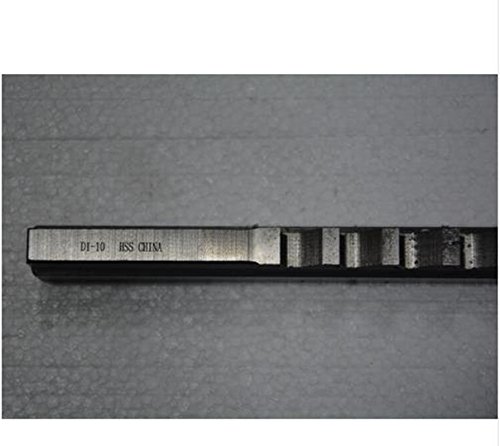BMGiant 10mm D1 do tipo push-theyway Broache Tamanho da métrica HSS Ferramenta de corte de teclado