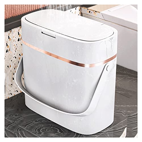 Zhaolei usa a lata de lixo de desodorização da cozinha da alça para aumentar a cesta de papel de aromaterapia