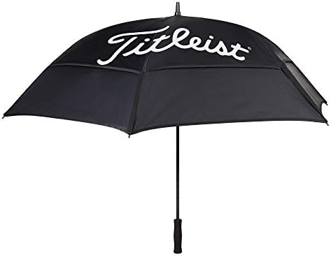 Titleist Players Double Canopy Golf Umbrella Black/White
