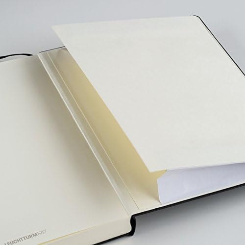 Leuchtturm1917 - Mestre Slim A4+ - Caderno de capa dura quadrada - 123 páginas numeradas