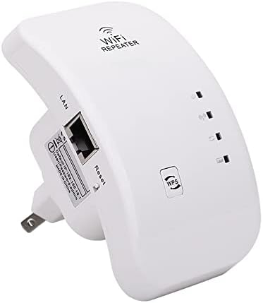 DeLarsy WiFi Extender WiFi Booster 300Mbps WiFi Amplificador WiFi Extender Repeter Wi-Fi para casa 2,4