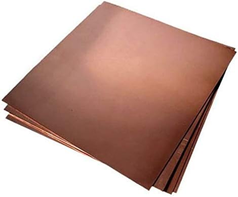 Z Crie design de folha de cobre de placa de bronze folha de folha de metal de cobre, tornando adequado para solda e braz 0. 5mm x 300 mm x 300 mm de alumínio de cobre de metal