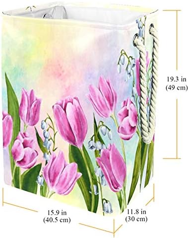 Mapolo Laundry Hort Hand desenhado Tulip tulip