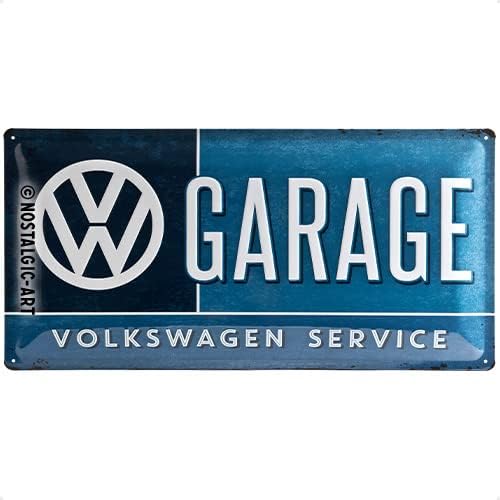 Sinal de lata retro nostálgica-art-Volkswagen-VW Garage-Ideia para presente de carro, placa de metal, 25 x 50 cm
