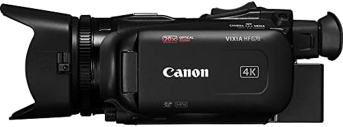 Canon Vixia HF G70 UHD 4K CORMCORDENTE + CARTÃO DE MEMÓRIA DE 64 GB + BP828 BATHING + BP820 CARREGADOR