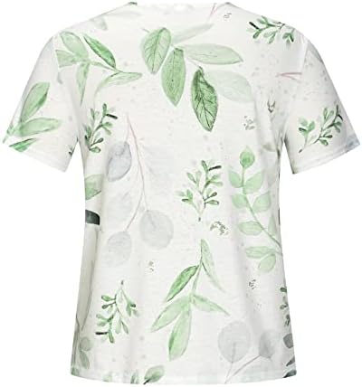 Tops elegantes para esconder a barriga para mulheres estampas florais v pescoço ruched blusas 2023 verão de manga curta camisetas camisetas