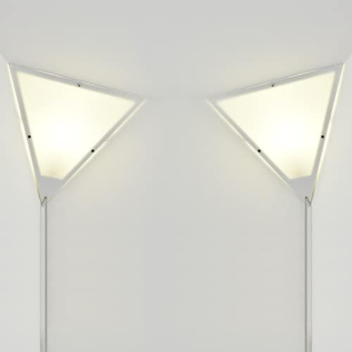Luzes de canto para sala de estar, moderna luminária de luminária de luminária de canto de canto com lâmpada