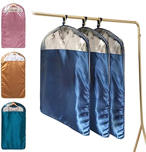 Roupa uxzdx bolsa de pó de pó de penduramento saco de armazenamento caseiro terno acabamento de roupas