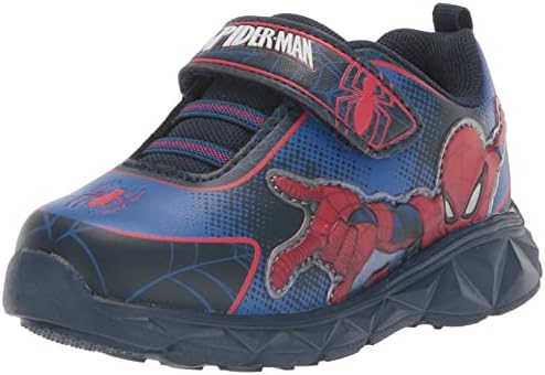 Personagens favoritos Unissex-child Marvel Spiderman Lighted SPF22W1 Sneaker