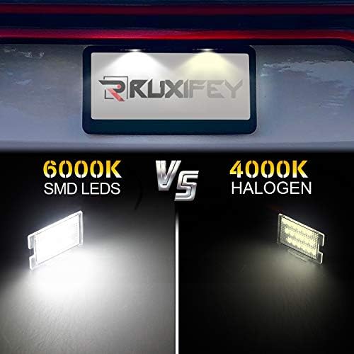 Ruxifey LED Placa LIGHT LUZES LUZES COMPATÍVEL COM DODGE DURANGO 2014-2020 Caminhão de captação,