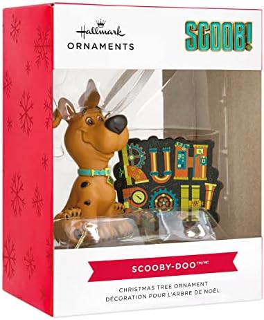 Hallmark Scoob! Scooby Puppy Ruh Roh! Enfeite de natal