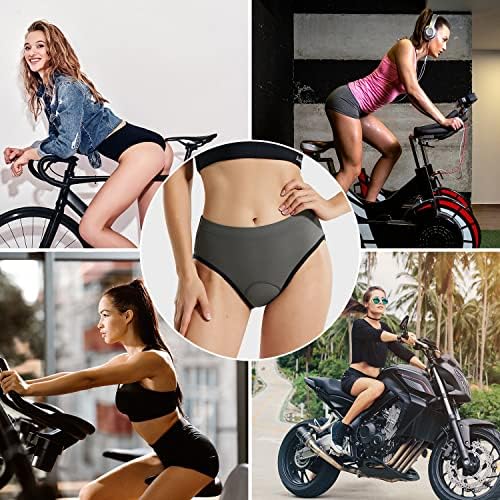 Baleaf Women's Cycling Underweard Bike Bike Shorts preenchendo roupas de bicicleta de bicicleta Briefs Spin undershorts