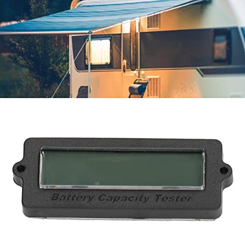Monitor de bateria, exibição azul porcentável porcentagem observável face a água indicador de energia da bateria de lítio ABS para RV