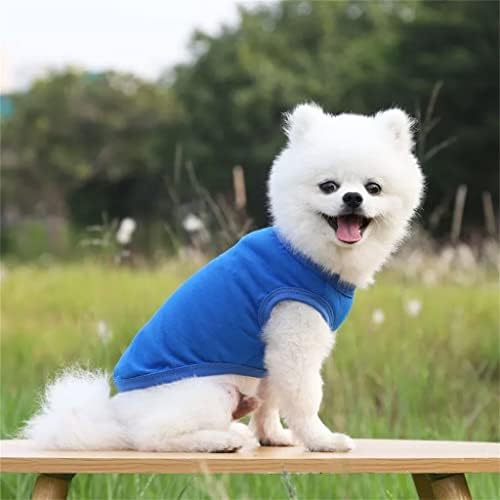 Mgwye Camiseta de cachorro de cachorro grande para cães para cães pequenos Dog colete básico