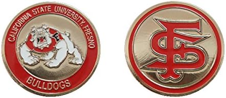 Coin da California State University Challenge, Fresno State Bulldogs Colera Coin colecionável,