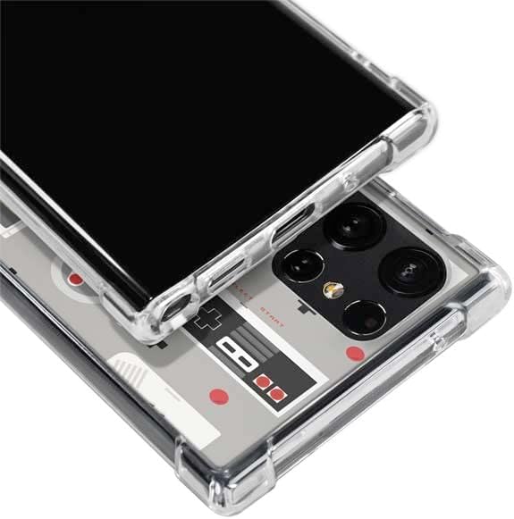 Skinit Clear Case Compatível com Samsung Galaxy S23 Ultra originalmente projetado Retro Nintendo Pattern Design