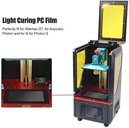 Hilitand Light Curing PC Junta 165 x 105mm Acessórios de filme protetora de tela LCD para impressora
