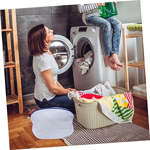 Solustre 2pcs Bolsa de sapato de viagem Viagem Bolsa de produtos de higiene pessoal Malha de lavanderia