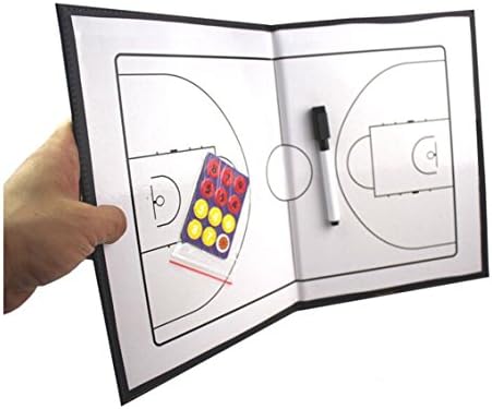 Lyys Folding Dobing Basketball Coaching Board Basketball Coach Tactics Book