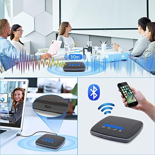 B3 Bluetooth Conference SpeakerPhone USB Conference Conference com microfone, portátil aprimoramento de